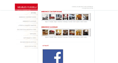 Desktop Screenshot of meubles-fuscielli.com